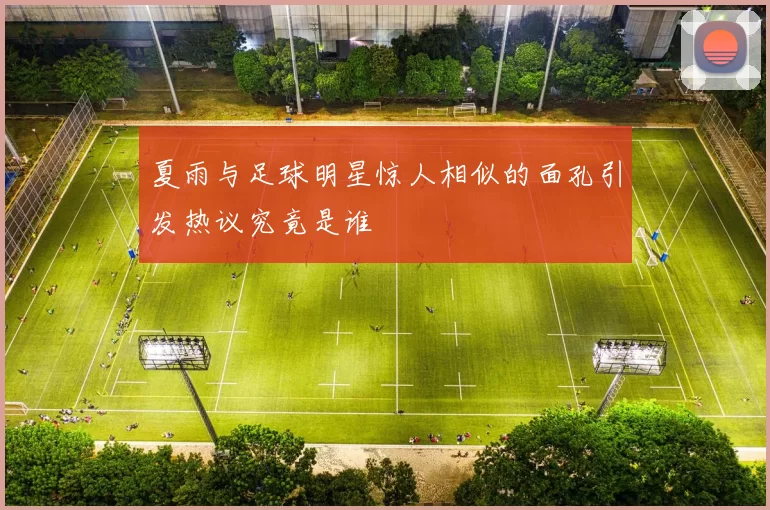 夏雨与足球明星惊人相似的面孔引发热议究竟是谁