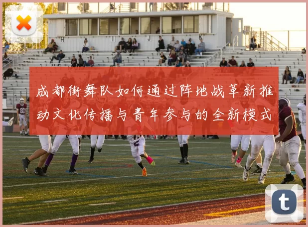 成都街舞队如何通过阵地战革新推动文化传播与青年参与的全新模式